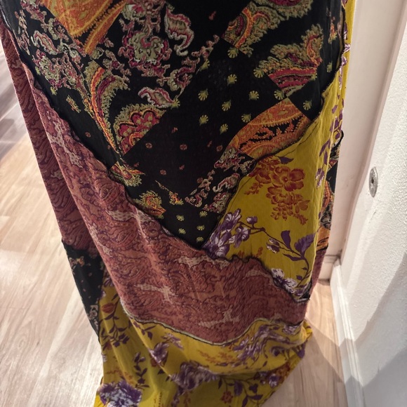 Free People Desert Flower Patched Maxi Dress Size XS- A great find! - Picture 13 of 14